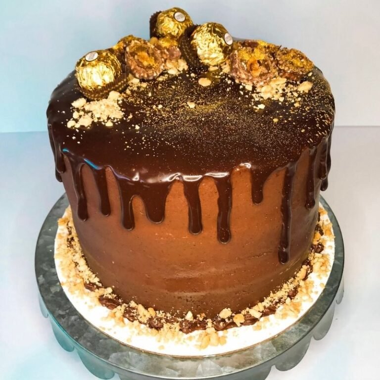 Ferrero Rocher Cake | Calgary Home Bakery | Kakes And Kanvas