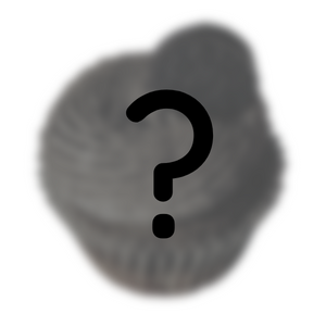 assorted cupcake with question mark