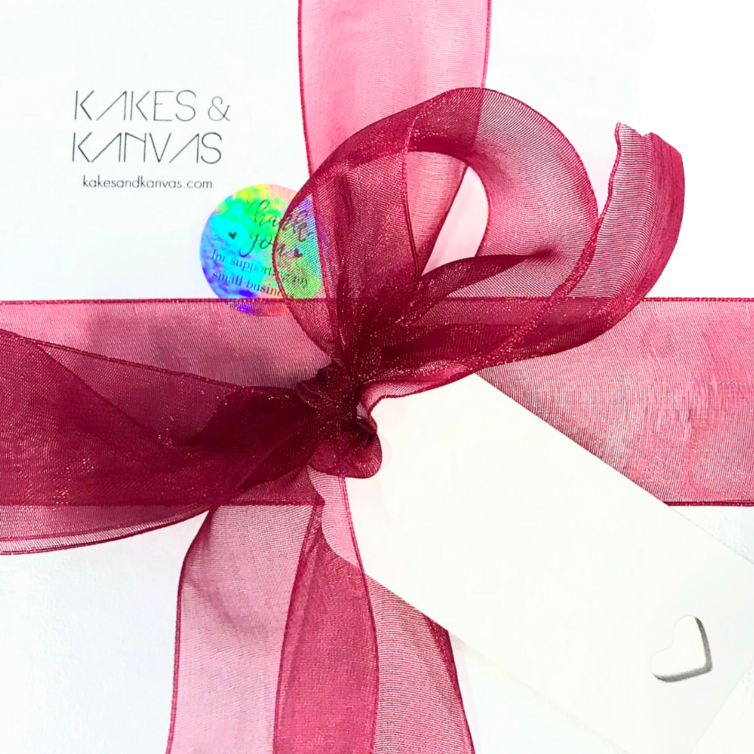 Kakes & Kanvas gift wrap